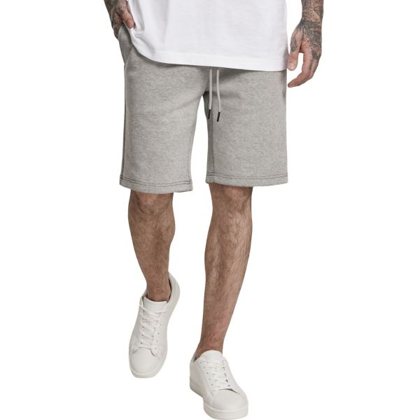 fleece shorts grey