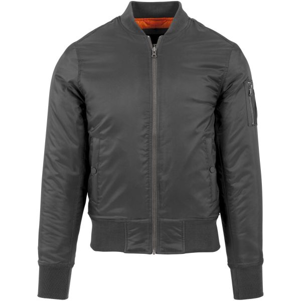 Urban Classics - SHINY BOMBER Veste noir