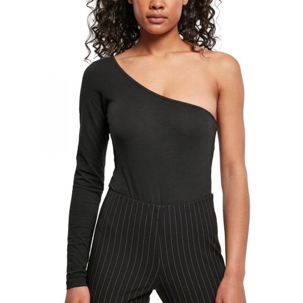 Urban Classics Ladies - Organic Asymmetric One Sleeve Body | Bodies |  Shirts | FRAUEN | Urban Street Shop