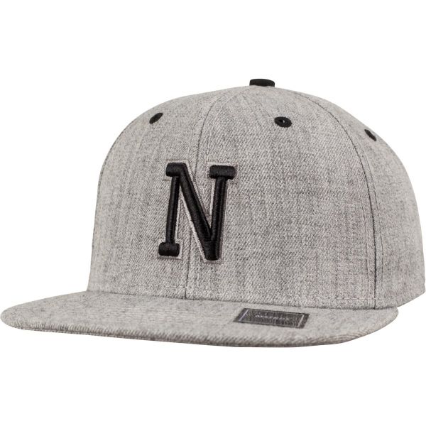 Urban Classics A-Z LETTRE Snapback Cap - heather gris